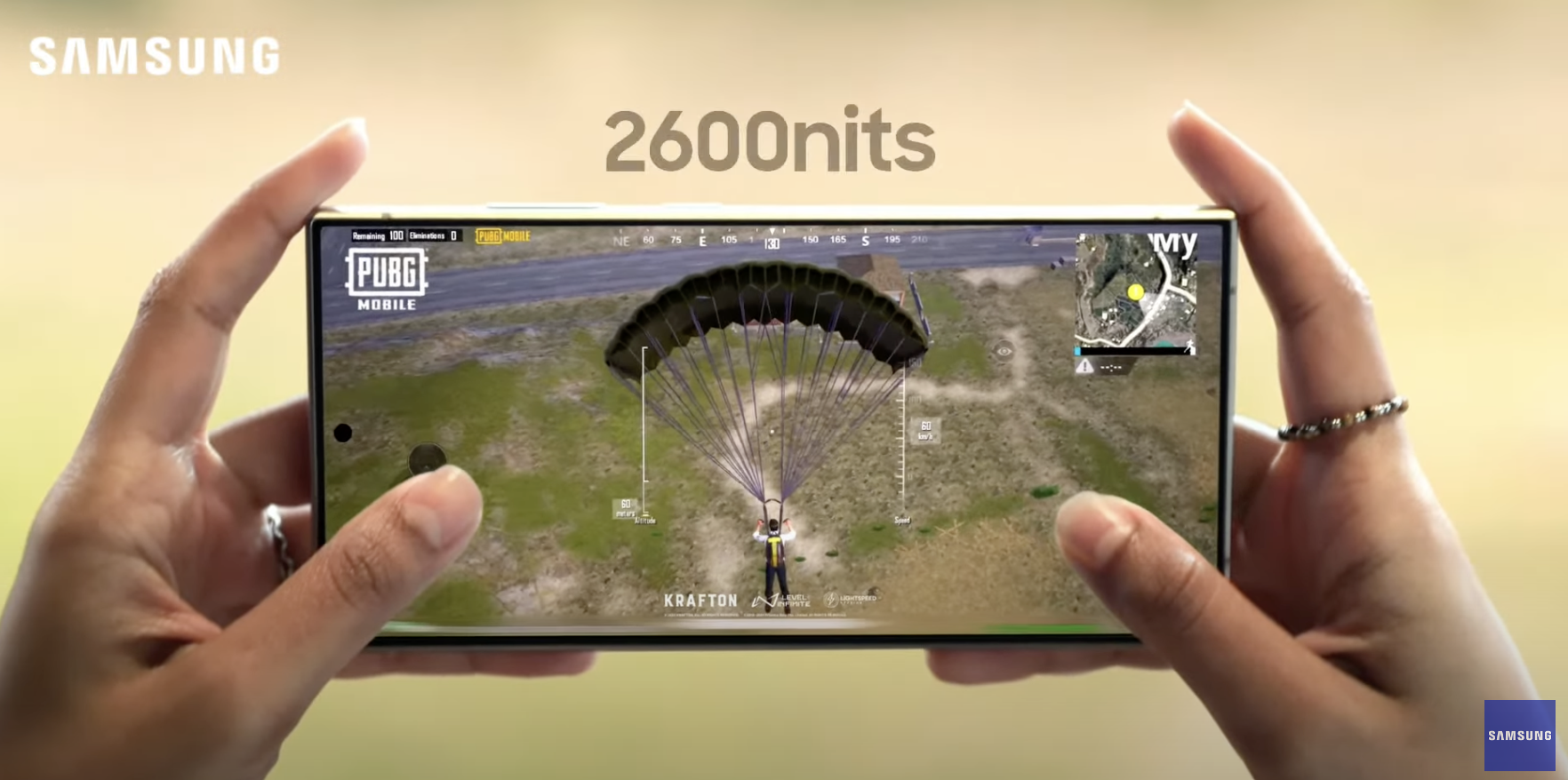 Samsung S24 sở hữu màn hình với độ sáng 2600nits